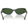 Gafas de sol con montura de ojo de gato, Sk6045, verdes Gafas de sol con montura de ojo de gato, Sk6045, verdes
