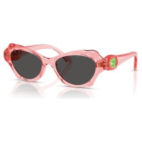 Gafas de sol con montura en forma de cojín, Sk6050, rosa
