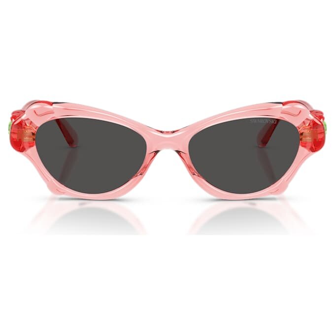 Gafas de sol con montura en forma de cojín, Sk6050, rosa Gafas de sol con montura en forma de cojín, Sk6050, rosa