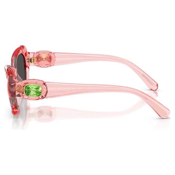 Gafas de sol con montura en forma de cojín, Sk6050, rosa Gafas de sol con montura en forma de cojín, Sk6050, rosa