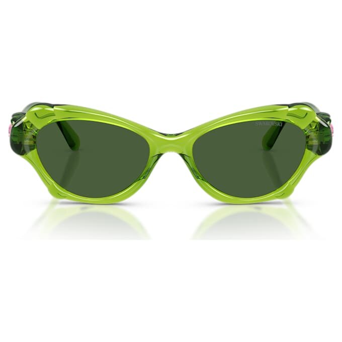 Gafas de sol con montura en forma de cojín, Sk6050, verdes Gafas de sol con montura en forma de cojín, Sk6050, verdes