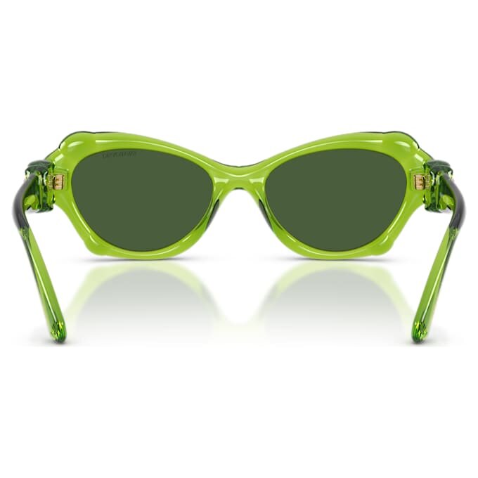 Gafas de sol con montura en forma de cojín, Sk6050, verdes Gafas de sol con montura en forma de cojín, Sk6050, verdes