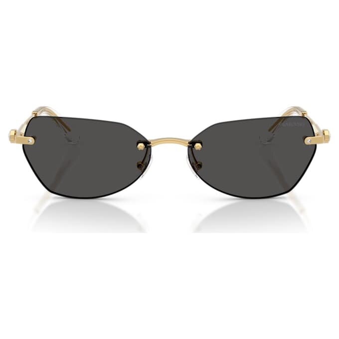 Gafas de sol con montura en forma de cojín, Sk7038, tono dorado Gafas de sol con montura en forma de cojín, Sk7038, tono dorado