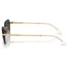 Gafas de sol con montura en forma de cojín, Sk7038, tono dorado Gafas de sol con montura en forma de cojín, Sk7038, tono dorado
