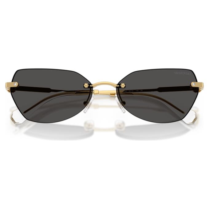 Gafas de sol con montura en forma de cojín, Sk7038, tono dorado Gafas de sol con montura en forma de cojín, Sk7038, tono dorado