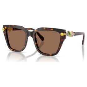 Gafas de sol de forma cuadrada, marrones