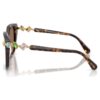 Gafas de sol de forma cuadrada, marrones