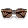 Gafas de sol de forma cuadrada, marrones