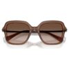 Gafas de sol de forma cuadrada, marrones