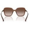 Gafas de sol de forma cuadrada, marrones