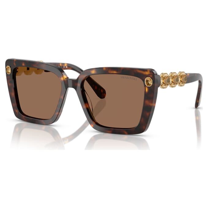 Gafas de sol de forma cuadrada, Sk6032, negras Gafas de sol de forma cuadrada, Sk6032, negras