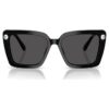 Gafas de sol de forma cuadrada, Sk6032, negras Gafas de sol de forma cuadrada, Sk6032, negras