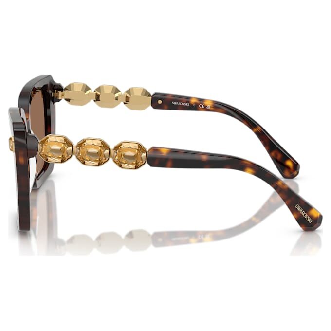 Gafas de sol de forma cuadrada, Sk6032, negras Gafas de sol de forma cuadrada, Sk6032, negras