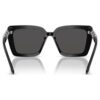 Gafas de sol de forma cuadrada, Sk6032, negras Gafas de sol de forma cuadrada, Sk6032, negras