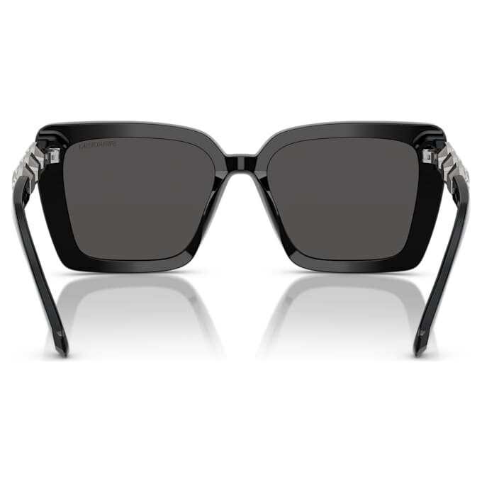 Gafas de sol de forma cuadrada, Sk6032, negras Gafas de sol de forma cuadrada, Sk6032, negras