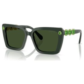 Gafas de sol de forma cuadrada, Sk6032, verdes
