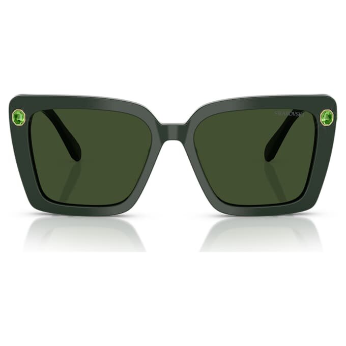 Gafas de sol de forma cuadrada, Sk6032, verdes Gafas de sol de forma cuadrada, Sk6032, verdes