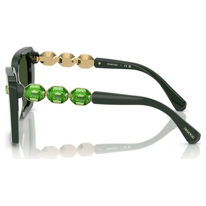 Gafas de sol de forma cuadrada, Sk6032, verdes Gafas de sol de forma cuadrada, Sk6032, verdes