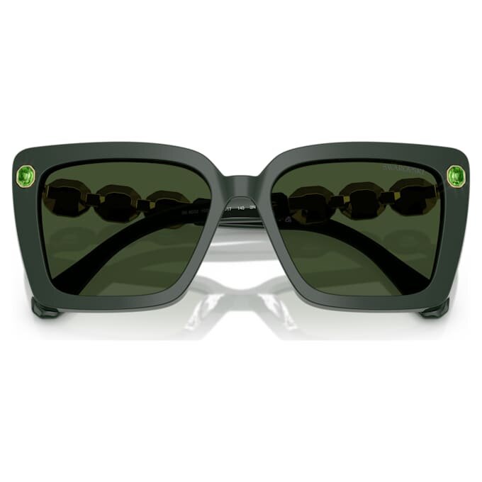 Gafas de sol de forma cuadrada, Sk6032, verdes Gafas de sol de forma cuadrada, Sk6032, verdes