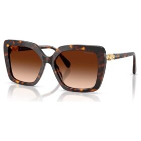 Gafas de sol de forma cuadrada, Sk6049, marrón