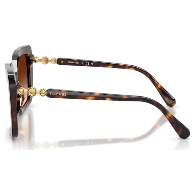 Gafas de sol de forma cuadrada, Sk6049, marrón Gafas de sol de forma cuadrada, Sk6049, marrón