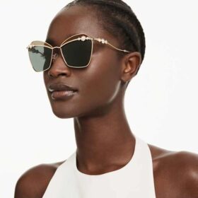 Gafas de sol de forma cuadrada, Sk7040, tono dorado Gafas de sol de forma cuadrada, Sk7040, tono dorado