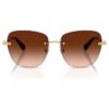 Gafas de sol de forma cuadrada, Sk7043, marrón Gafas de sol de forma cuadrada, Sk7043, marrón