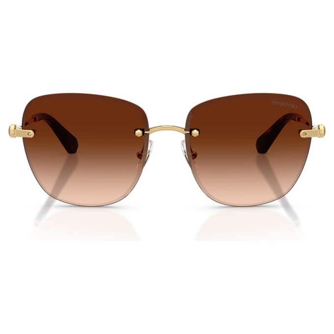 Gafas de sol de forma cuadrada, Sk7043, marrón Gafas de sol de forma cuadrada, Sk7043, marrón