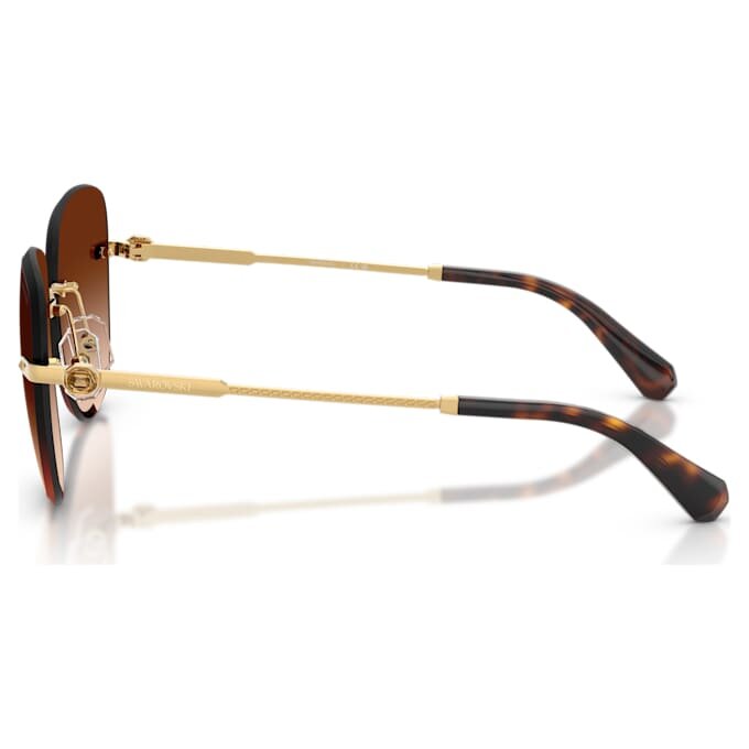 Gafas de sol de forma cuadrada, Sk7043, marrón Gafas de sol de forma cuadrada, Sk7043, marrón