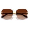 Gafas de sol de forma cuadrada, Sk7043, marrón Gafas de sol de forma cuadrada, Sk7043, marrón
