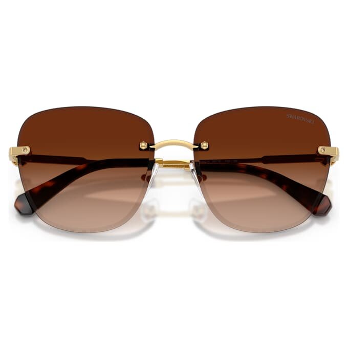 Gafas de sol de forma cuadrada, Sk7043, marrón Gafas de sol de forma cuadrada, Sk7043, marrón