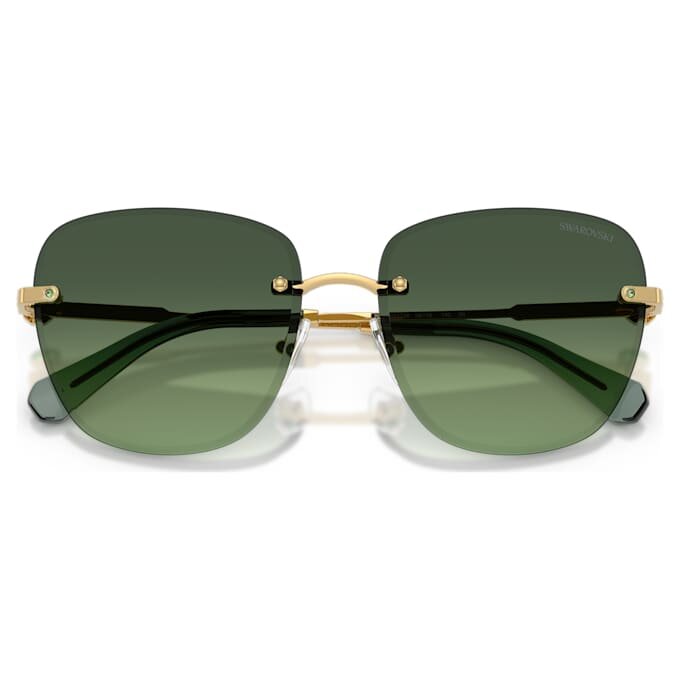Gafas de sol de forma cuadrada, Sk7043, verdes Gafas de sol de forma cuadrada, Sk7043, verdes