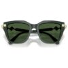 Gafas de sol de forma cuadrada, verdes Gafas de sol de forma cuadrada, verdes