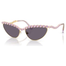 Gafas de sol de forma «ojo de gato», moradas