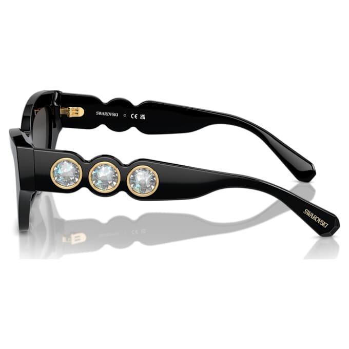 Gafas de sol de forma «ojo de gato», negras Gafas de sol de forma «ojo de gato», negras