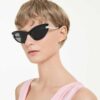 Gafas de sol de forma «ojo de gato», Sk6038, negras Gafas de sol de forma «ojo de gato», Sk6038, negras
