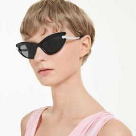 Gafas de sol de forma «ojo de gato», Sk6038, negras
