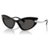 Gafas de sol de forma «ojo de gato», Sk6038, negras Gafas de sol de forma «ojo de gato», Sk6038, negras