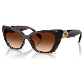 Gafas de sol de forma «ojo de gato», Sk6047, marrón oscuro
