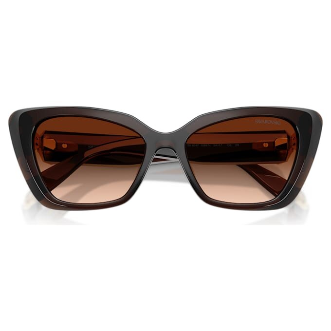 Gafas de sol de forma «ojo de gato», Sk6047, marrón oscuro Gafas de sol de forma «ojo de gato», Sk6047, marrón oscuro