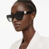 Gafas de sol de forma «ojo de gato», Sk6047, negras Gafas de sol de forma «ojo de gato», Sk6047, negras