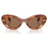 Gafas de sol de forma «ojo de gato», Sk6061U, marrón Gafas de sol de forma «ojo de gato», Sk6061U, marrón