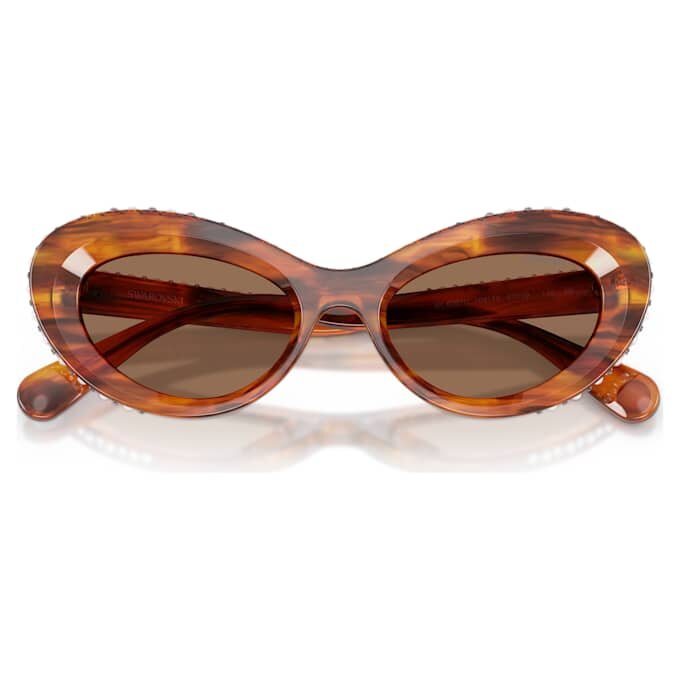 Gafas de sol de forma «ojo de gato», Sk6061U, marrón Gafas de sol de forma «ojo de gato», Sk6061U, marrón