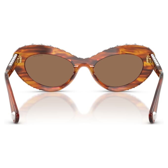 Gafas de sol de forma «ojo de gato», Sk6061U, marrón Gafas de sol de forma «ojo de gato», Sk6061U, marrón