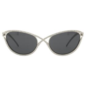 Gafas de sol de forma «ojo de gato», Sk7025, tono plateado