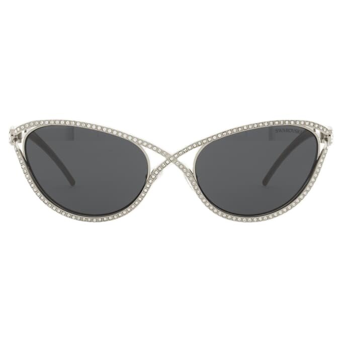 Gafas de sol de forma «ojo de gato», Sk7025, tono plateado Gafas de sol de forma «ojo de gato», Sk7025, tono plateado