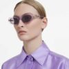 Gafas de sol de forma ovalada, rosa Gafas de sol de forma ovalada, rosa