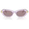 Gafas de sol de forma ovalada, rosa Gafas de sol de forma ovalada, rosa