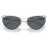 Gafas de sol de forma ovalada, Sk7017, tono plateado Gafas de sol de forma ovalada, Sk7017, tono plateado