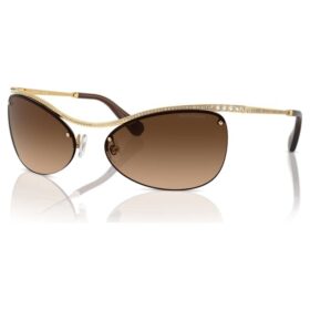 Gafas de sol de forma ovalada, Sk7018, marrón